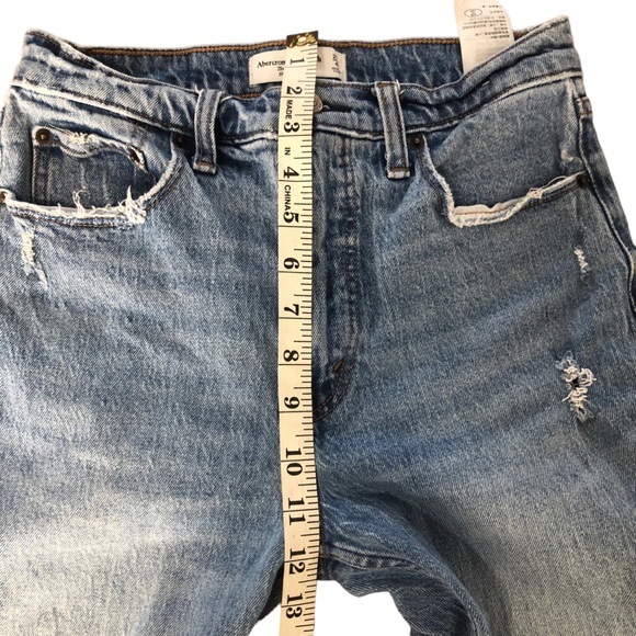 Zara The Skinny High Rise Distressed Ripped Jeans SZ 27 - Picture 14 of 15